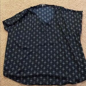Maurices Navy Blue perfect blouse